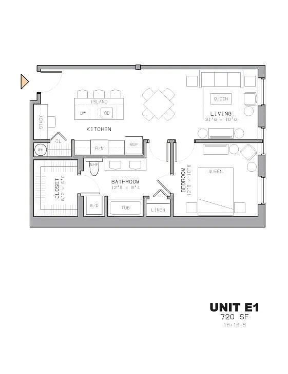 Floor plan E1