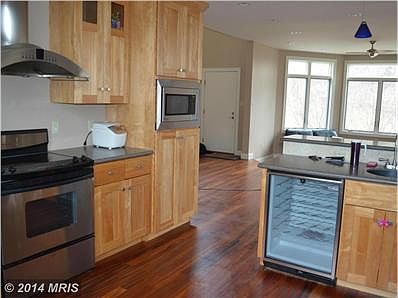 Kitchen with Wine Cooler