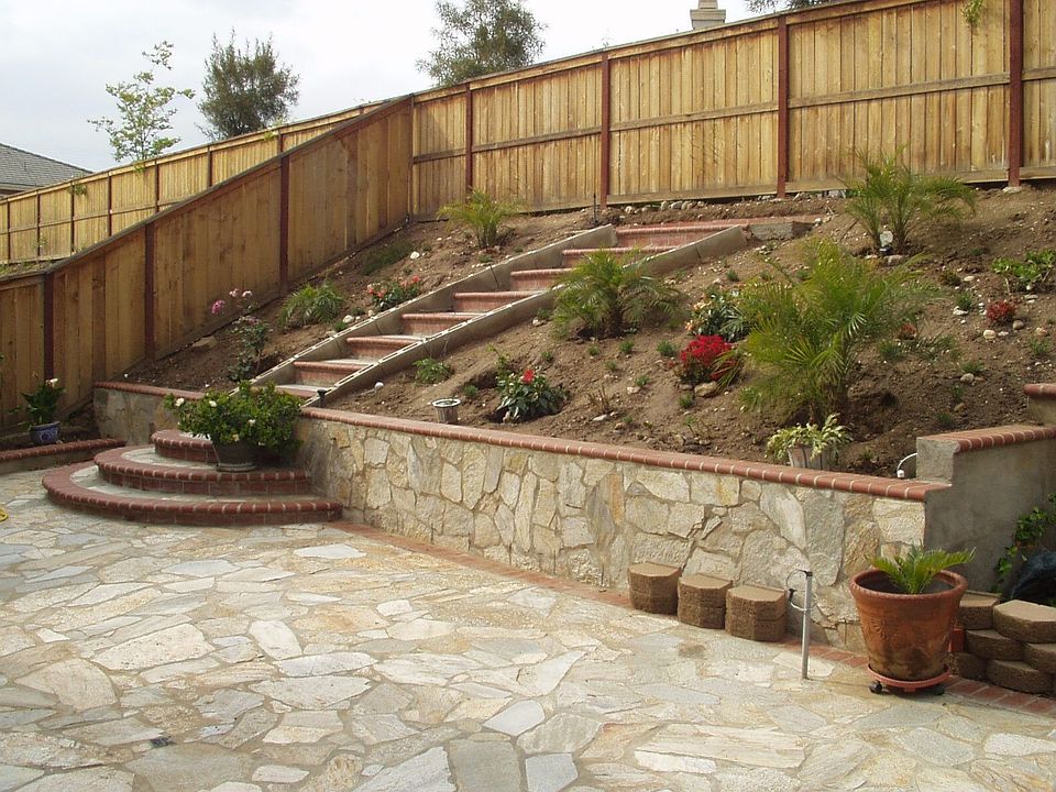 Backyard before vegetation