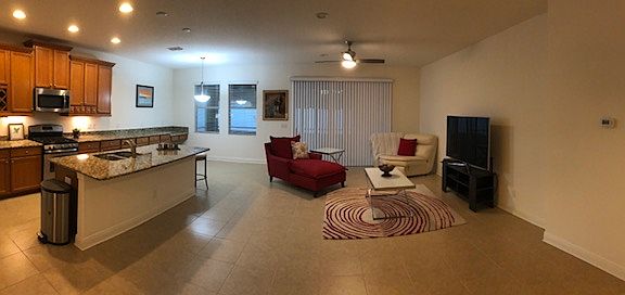 Living Room and Kitchen