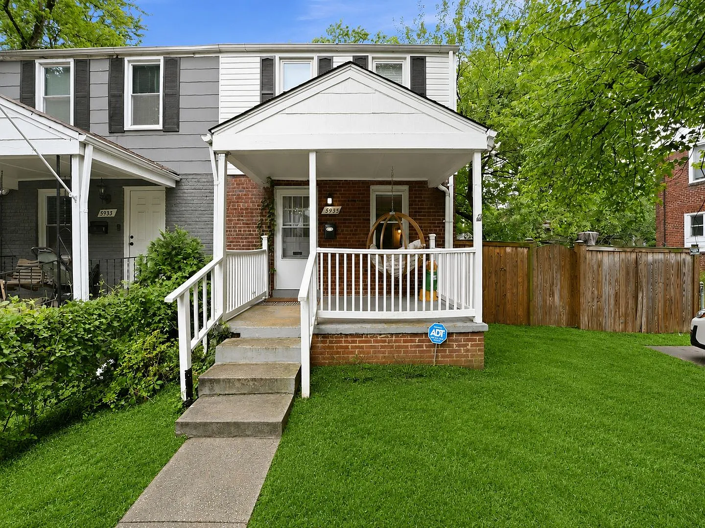 Welcome to 5935 Williamsburg Road, a beautifully updated three-level duplex in the highly sought-... — Photo 1