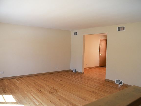 Living room view from front door