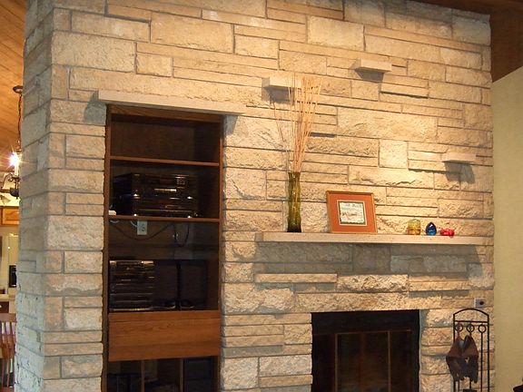 Living Room fireplace