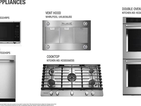 Lauren II F Kitchen Selection sheet
