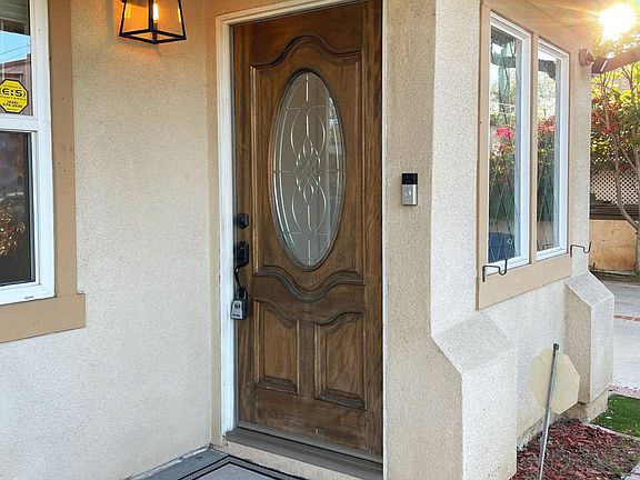 Front Door - 1) New Ring security doorbell