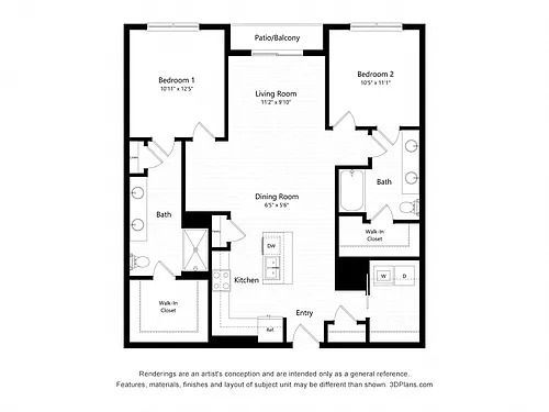 Floor plan B1 Alt