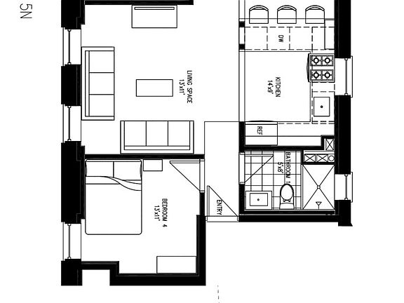 2nd image of 145 E 82nd St APT 5