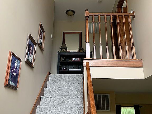Staircase to upstairs