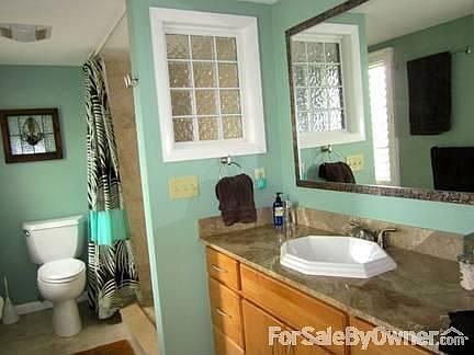 Master bath
						:
						Walk in shower, marble counter top, storage cabinet not shown