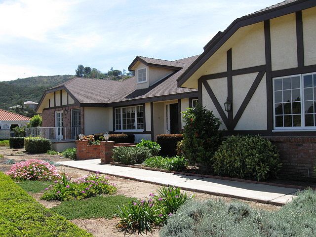 Front of the house