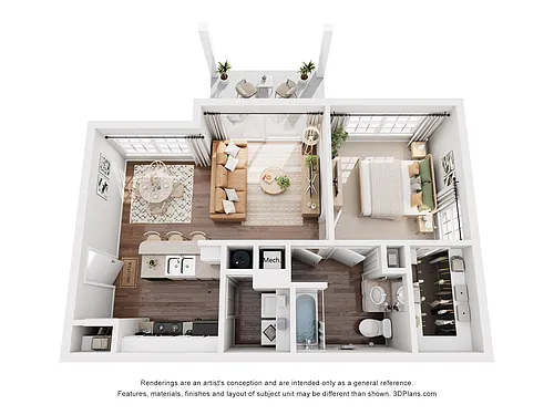 Floor plan The Willow