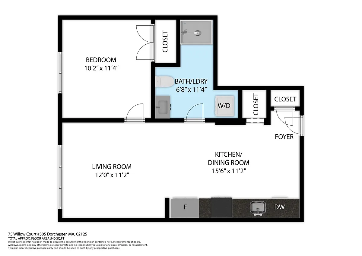 Floor plan 5 - 1C