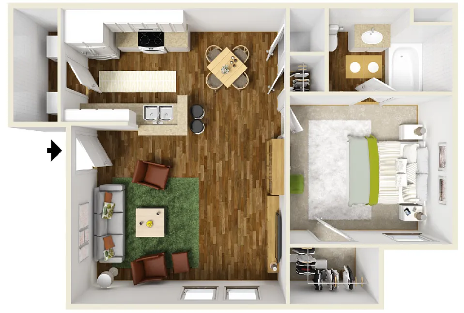 Floor plan A1