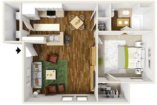 Floor plan A1