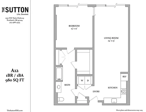 Floor plan A12