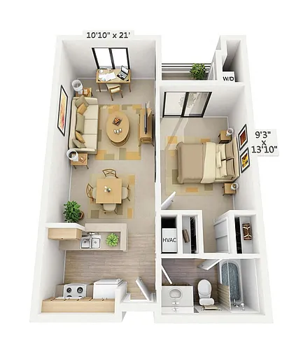 Floor plan A1
