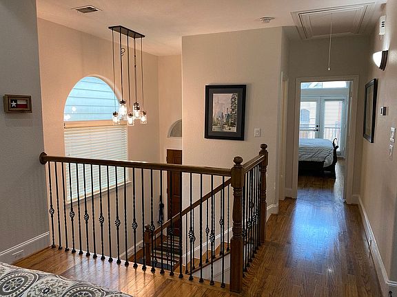 Hall to 1/2 bath and Primary