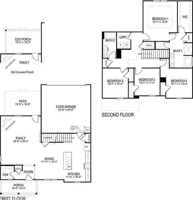 Plan Elevation.