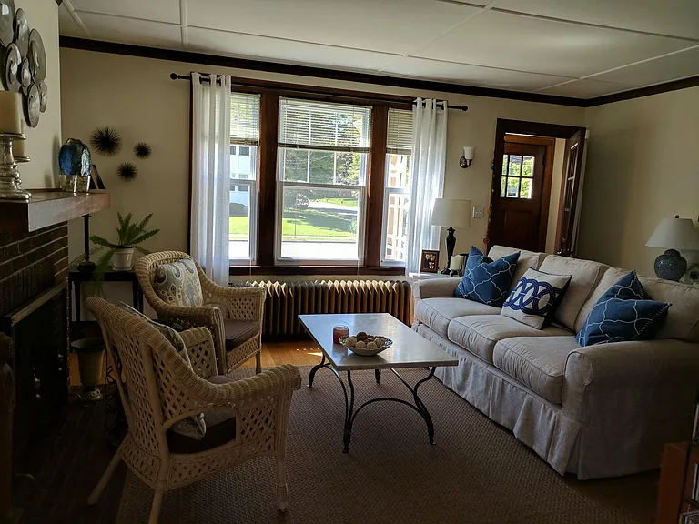 Living room furnished