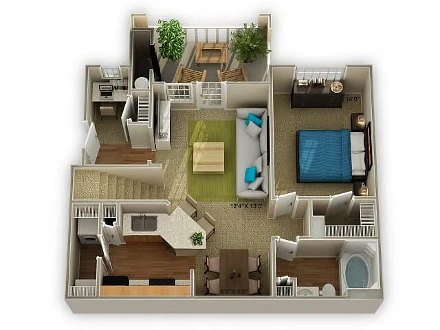 Floor plan The Timberlake