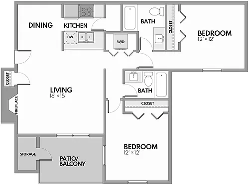 Floor plan Riviera II