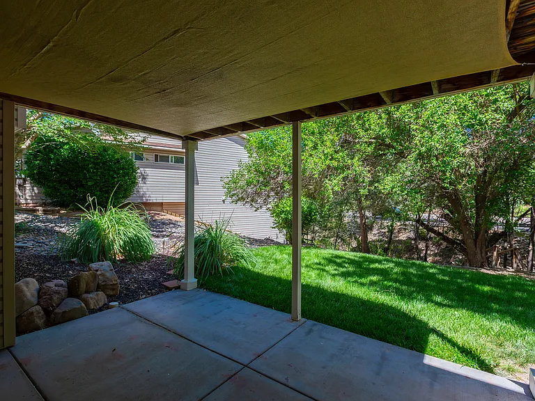 Lower patio off of the basement