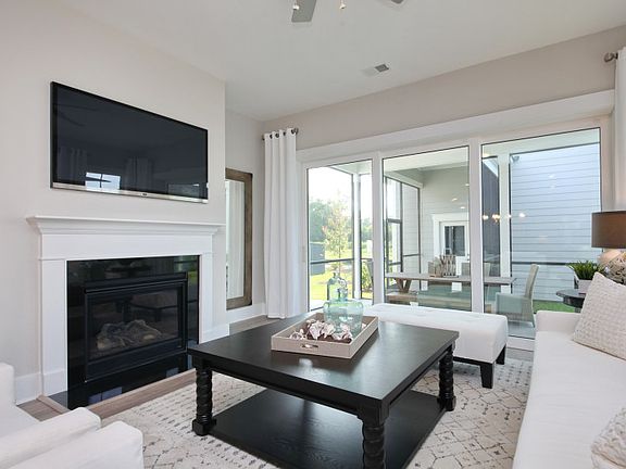 Gathering Room with Fireplace