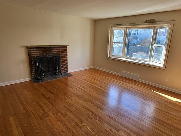 From the front door you enter into the living room with a large bay window.