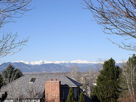 Mountain View Back Deck