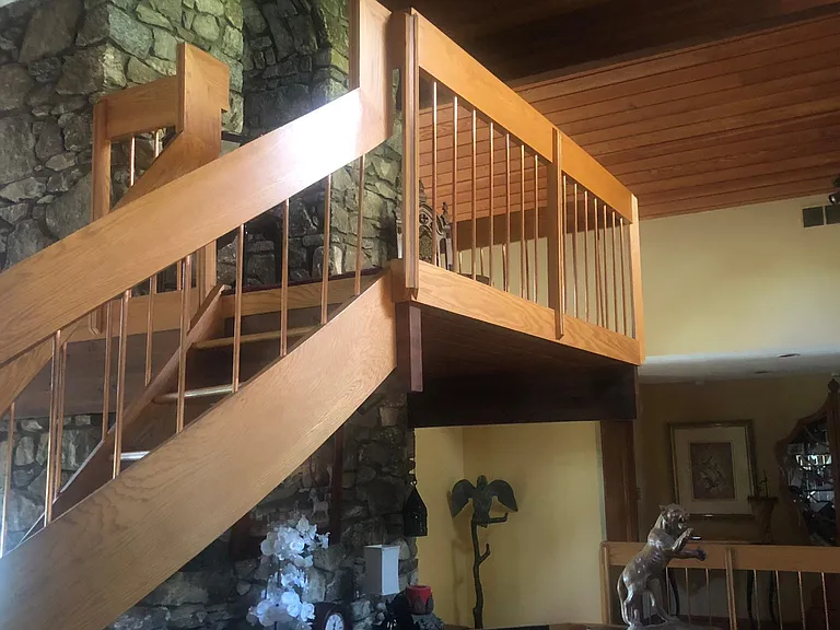 Stairs leading to Terrace balcony
