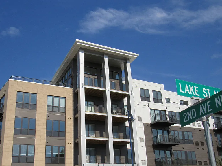 You can find us at the corner of Lake St N and 2nd Ave NE.