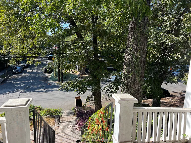 View from front porch