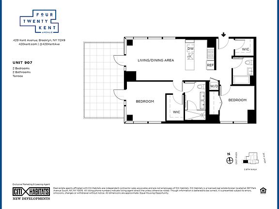 2nd image of 416 Kent Ave #907N