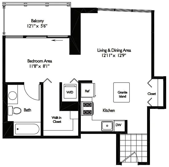 Floor plan CONVERTIBLE 09 - TIDES