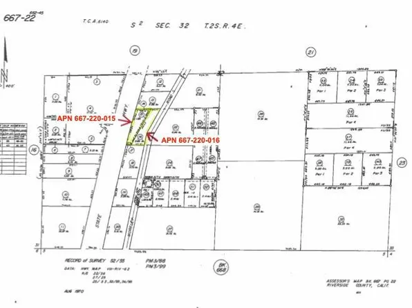 Apn 667 220 15 & 667 220 16 Desert Hot Spgs, Desert Hot Springs, CA 92240