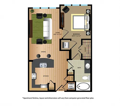 Floor plan A1 - Platinum Renovation