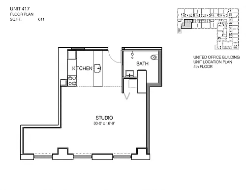 Floor plan 417