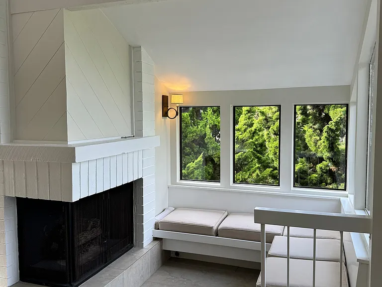 Conversation Area w/ Fireplace