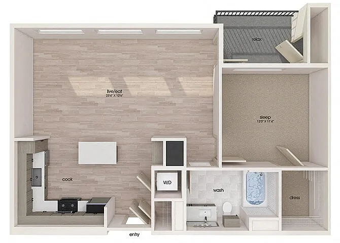 Floor plan A7