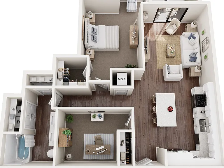 Brand New - War Eagle Apartments in the River Point District — Photo 55