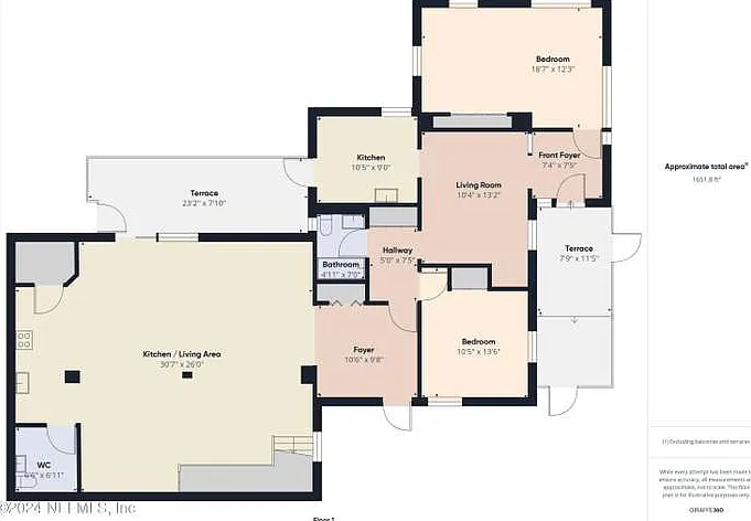 3 bed, 1.5 bath, 1500 sqft, $1,655 — Photo 3