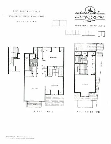 Floor plan Palmer Apartments