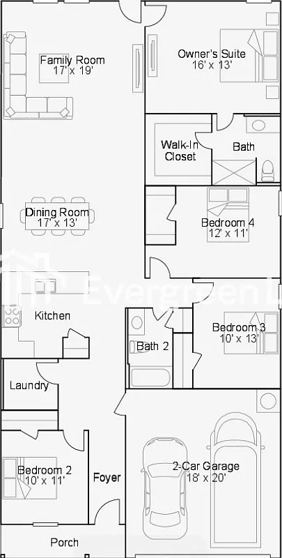 4 bed, 2.0 bath, 1850 sqft, $1,660 — Photo 2