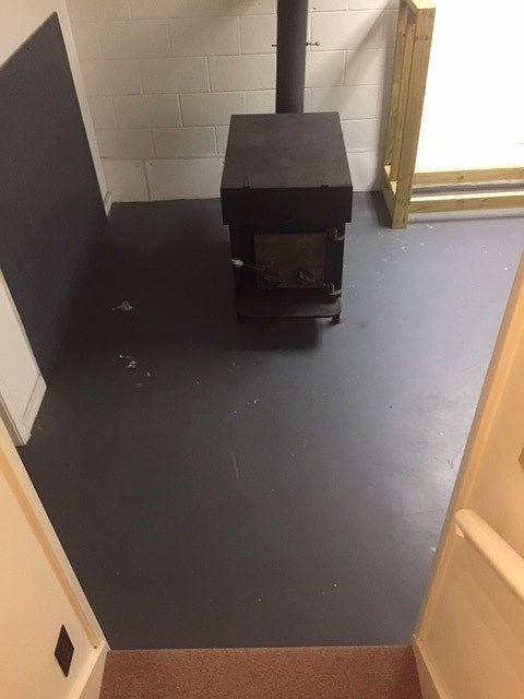 Basement Wood Burning Stove