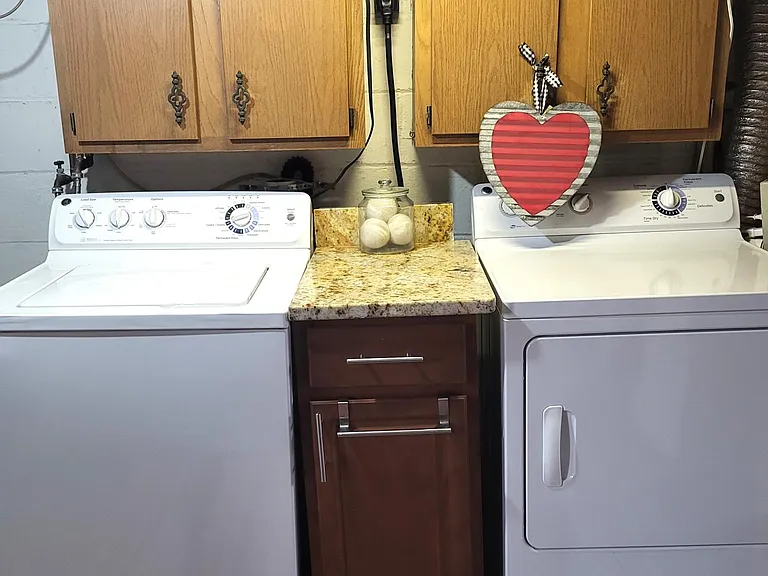 Washer and Dryer included in rent