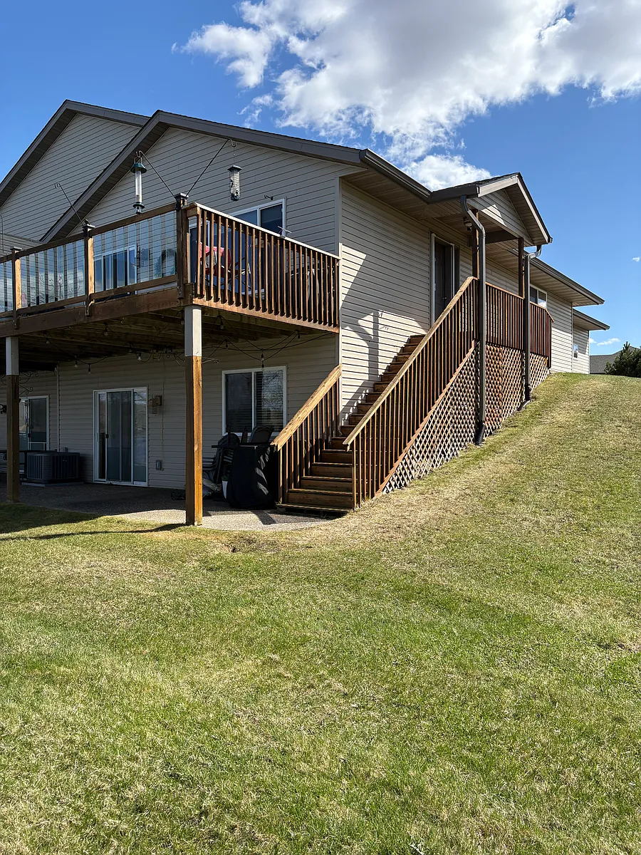 View to your home from the backyard - 1725 13th Ave NE