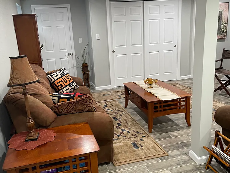Movie Room/Lounge and walk in closets