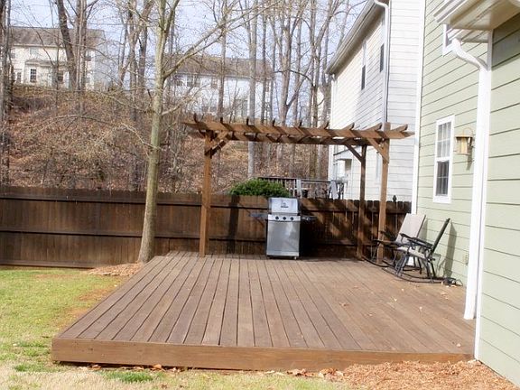Newer Deck and Pergola