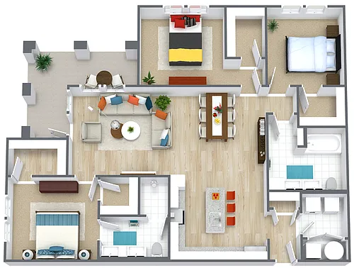 Floor plan 3X2