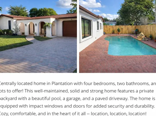 10478 NW 4th St, Plantation, FL 33324